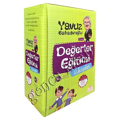 Yavuz Bahadıroğlu Değerler Eğitimi Hikayeleri 11 Kitap Set NESİL