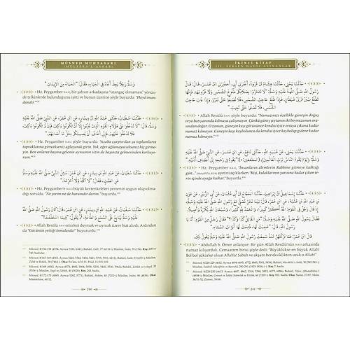 Orta Boy Diyanet Müsned Muhtasarı Mültekal Ashab