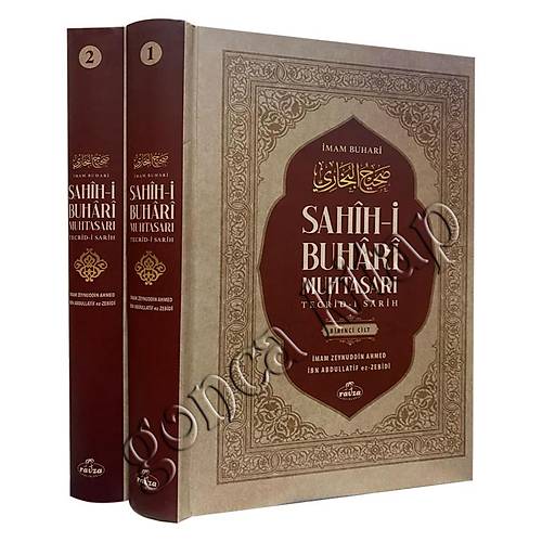 Sahih-i Buhari Muhtasarı Tecrid-i Sarih ve Tercemesi 2 Cilt SET Tahkikli RAVZA