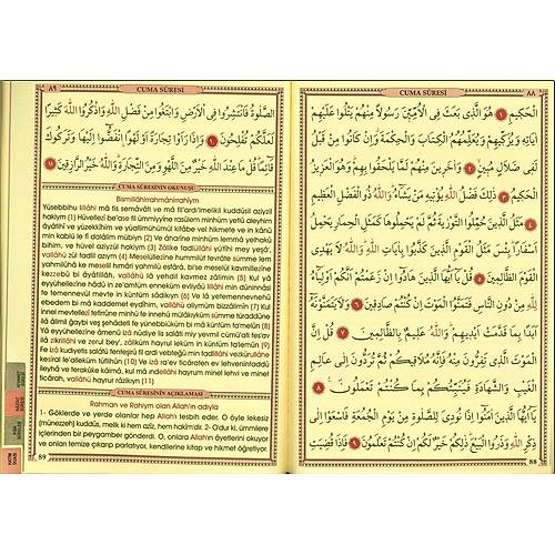 Bilgisayar Hatlı Fihristli Türkçe Okunuşlu 41 Yasin Cüzü Rahle SEDA 113