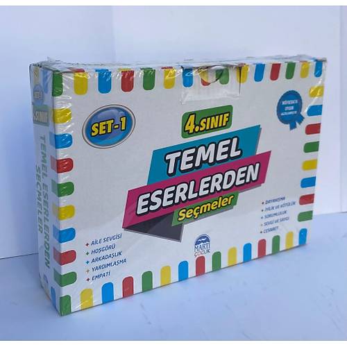 4-5. Sınıflar İçin Yeni Nesil Hikaye Seti Pedagog Onaylı 5 Kitap Martı Çocuk