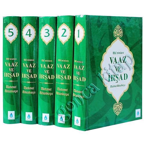 Vaaz ve İrşad Mehmet Altunkaya 5 Cilt Set 2.EL