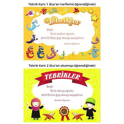 Okul Öncesi Elifba Seti 4 Kitap Hayrat Neşriyat