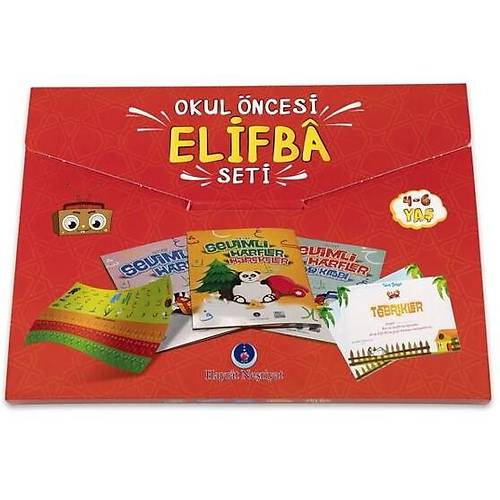Okul ncesi Sevimli Elifba Seti Hayrat Neriyat
