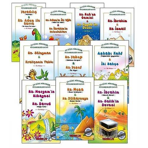 �ocuklar i�in Peygamberlerin Hayat� 10 Kitap Set Tebess�m Yay�n