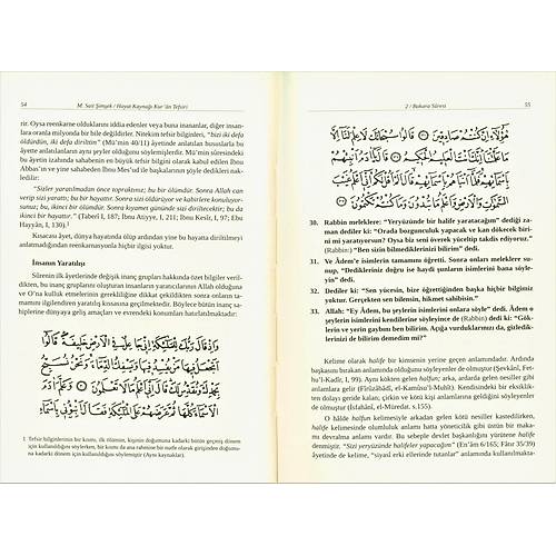 Hayat Kayna Kuran Tefsiri Sempatik Boy 5 Cilt Takm