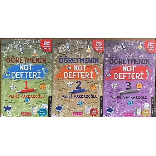 retmenin Not Defteri, 3 Kitap Vehbi Vakkasolu