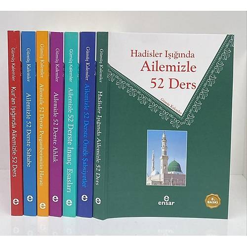 Ailemizle 52 Ders Kitap Seti 7 Kitap Tak�m Ensar Ne�riyat