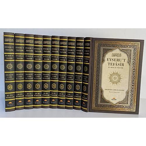 Eyserut Tefasir Kuran� Anlaman�n En Kolay Yolu 10 Cilt Tak�m Mira� Yay�nlar�