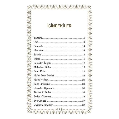 Cep Boy G�nl�k Dualar ve Sureler Mahmud Sami Ramazano�lu