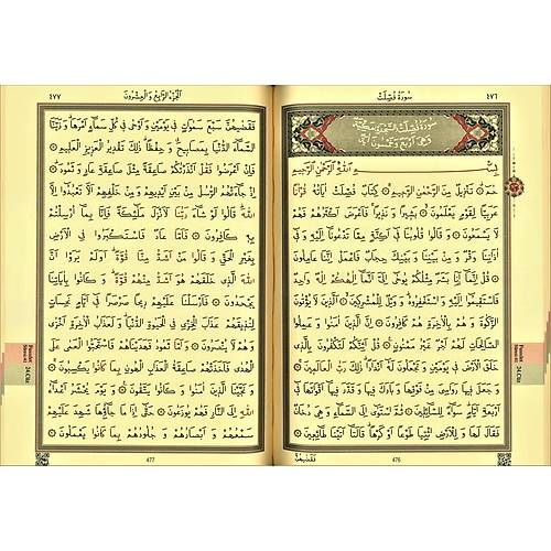 Cami BOY Yald�zl� Kutulu 2 Renkli Kuran� Kerim HAYRAT