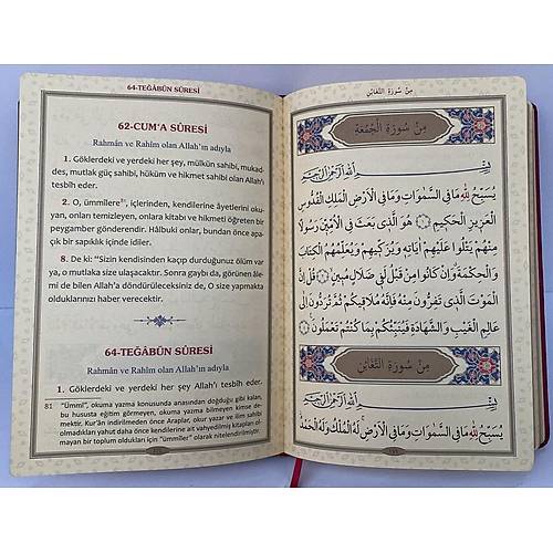 SEBAT Hizb�l Kuran ve Kar��l�kl� Meali M�nacat�l Kur'an �laveli Kenar� Yald�zl� Kod 1051