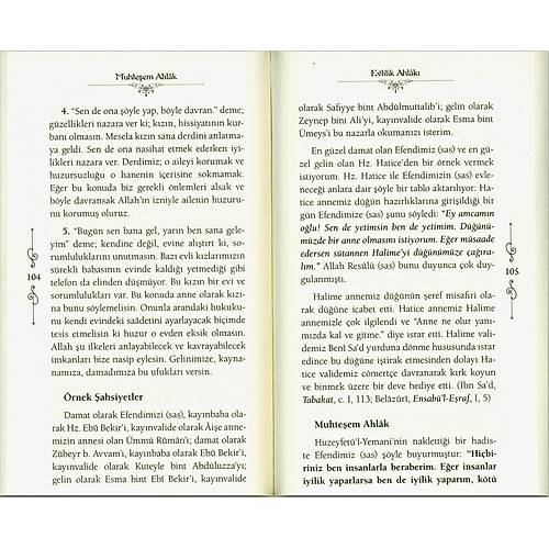 Evlilik Ahlak, Muhteem Ahlak 1