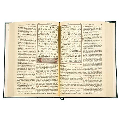 Rahle Boy Muhtasar Mealli Kuran Diyanet Mhrl 2 Renkli Hayrat