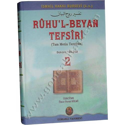 Ruhul Beyan Tefsiri Cilt 2 Gl Kitap