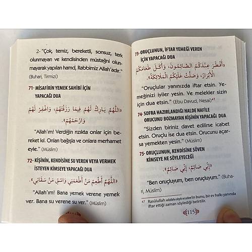 10 ADET H�snul M�slim Cep Boy Said El Kahtani Guraba