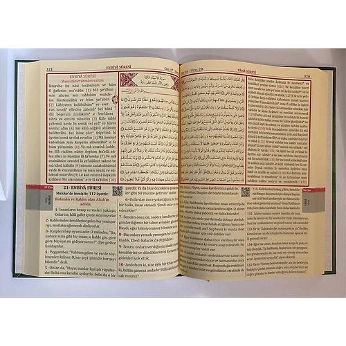 MERVE RAHLE BOY T�rk�e Okunu�lu Kuran� Kerim ve Meali 3 l� ( ��l� )