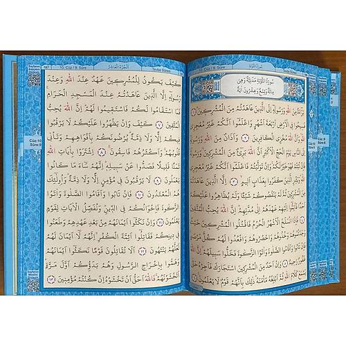 FET�H F081M Mavi Renk Orta Boy Kuran� Kerim