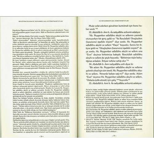 Bir E�itimci Olarak Hz. Muhammed (sas) ve ��retim Metotlar�