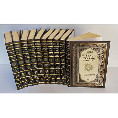 Eyserut Tefasir Kuran� Anlaman�n En Kolay Yolu 10 Cilt Tak�m Mira� Yay�nlar�