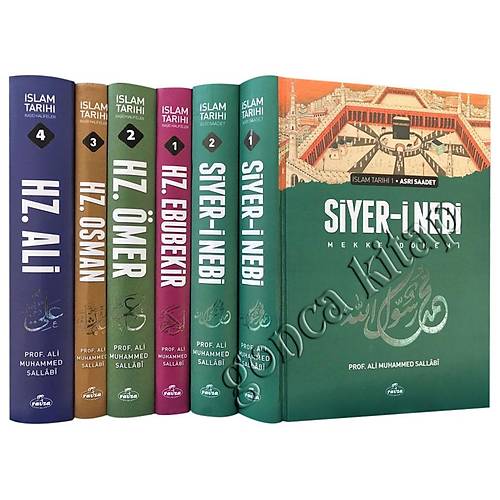 İslam Tarihi ve 4 Halife Dönemi 6 Kitap IVORY ŞAMUA RAVZA