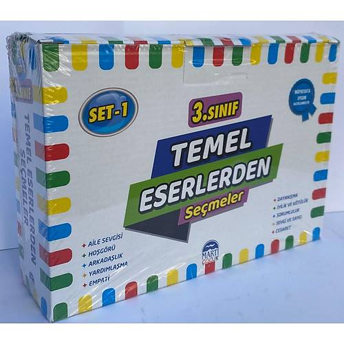 3. Snflar Etkinlikli Temel Eserlerden Semeler 10 Kitap Mart ocuk