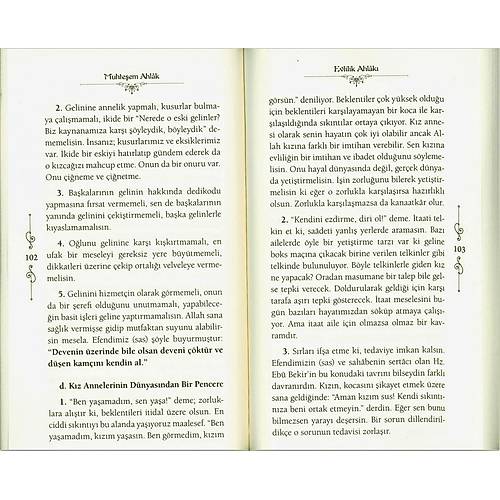 Evlilik Ahlak, Muhteem Ahlak 1