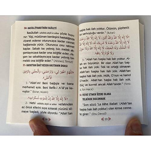 10 ADET H�snul M�slim Cep Boy Said El Kahtani Guraba