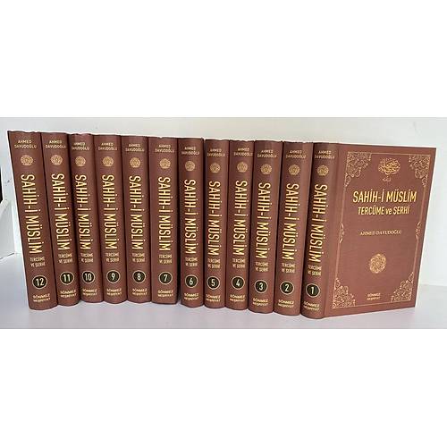 Sahihi M�slim Terc�me ve �erhi 12 Cilt Tak�m S�nmez Ne�riyat