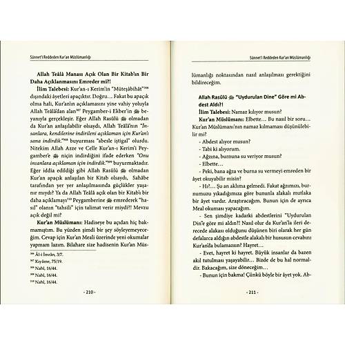 Snneti Reddeden Kuran MslmanlHkm Kitap