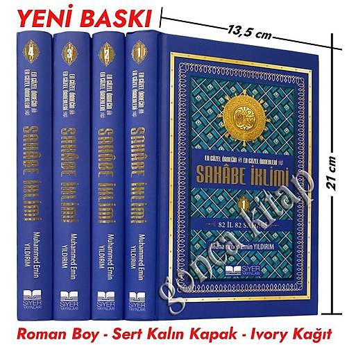 Sahabe �klimi 82 �l 82 Sahabi 4 Cilt Tak�m Roman Boy Kal�n Ciltli Yeni 2026