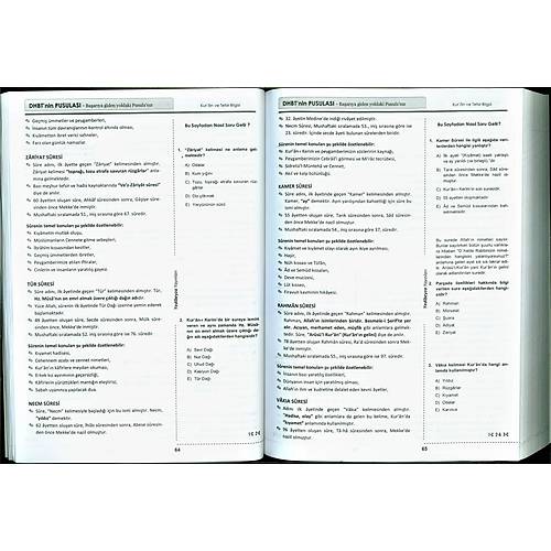 DHBT nin Pusulas Konu Anlatml Hazrlk Kitab, Ortaretim