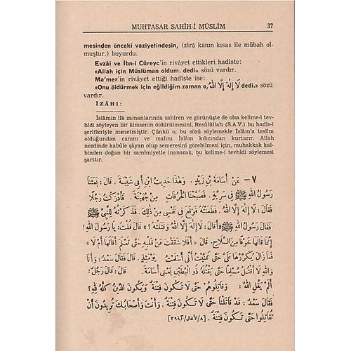 Muhtasar Sahihi Müslim Tercümesi, 3 Cilt Set