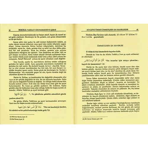 Berika Tarikat Muhammediyye erhi 5 Cilt amua KAHRAMAN