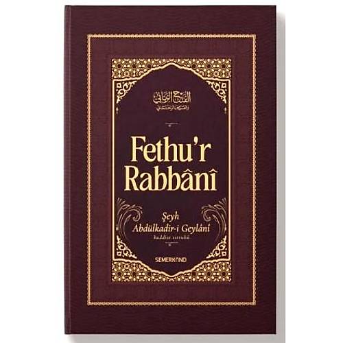 Fethur Rabbani eyh Abdlkadir Geylani Semerkand