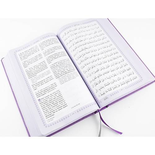 L�LA Orta Boy Mushaf ve Meal Ciltli Feyz�l Furkan Kuran� Kerim ve Tefsirli Meali