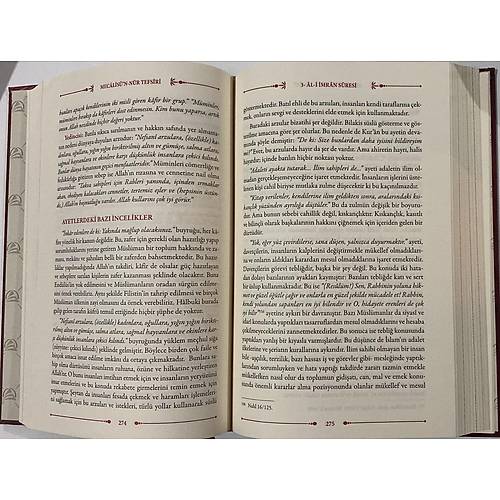Mecalis�n Nur Tefsiri Muhammed Ayya� El K�beysi 5 Cilt Set