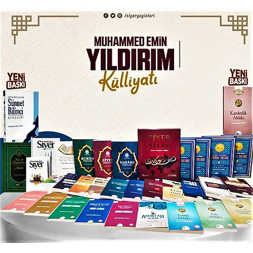 Muhammed Emin Yldrm Klliyat, 34 Kitap Set