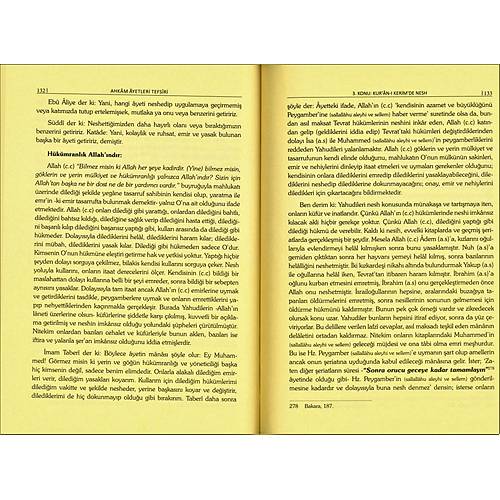 Hadislerle Ahkam Ayetleri Tefsiri 2 Cilt Takm POLEN