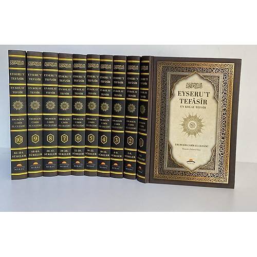Eyserut Tefasir Kuran� Anlaman�n En Kolay Yolu 10 Cilt Tak�m Mira� Yay�nlar�