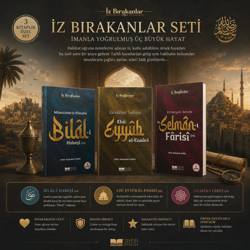 �z B�rakanlar Seti Abdullah Kara - Hilal Kara �Siyer 3 Kitap