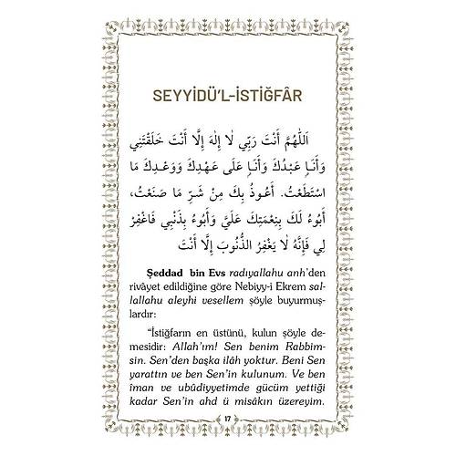 Cep Boy G�nl�k Dualar ve Sureler Mahmud Sami Ramazano�lu