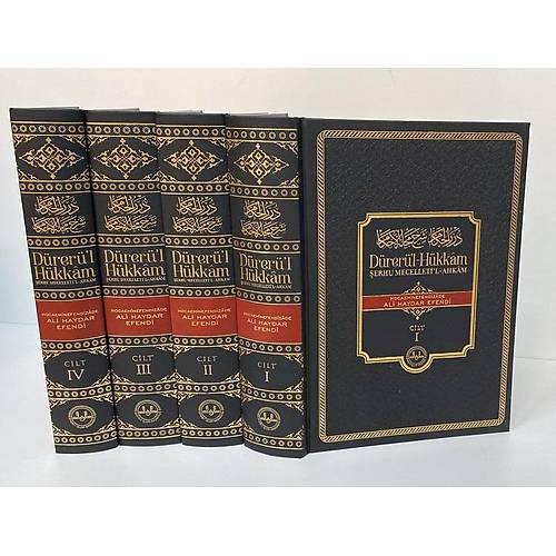 D�rer�l H�kkam �erh� Mecelletil�Ahkam Orta Boy  4 Cilt Tak�m Diyanet