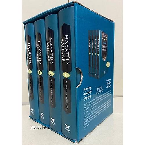 Hayats Sahabe 4 Cilt Takm Ali Arslan YKSEL YAYIN