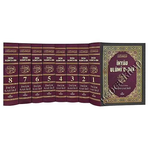 Ravza Cep Sempatik Boy �hyau Ulumid Din 8 Cilt Tak�m Ivory Ka��t