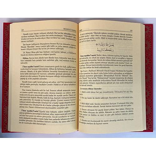 Mesnevi-i Nuriye B�y�k Boy Cilt Bezi 17x24 cm RNK Ne�riyat