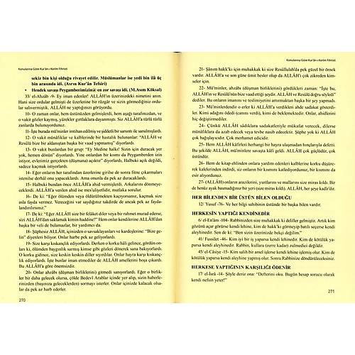 Konular�na G�re Kuran� Kerim Fihristi GELENEK