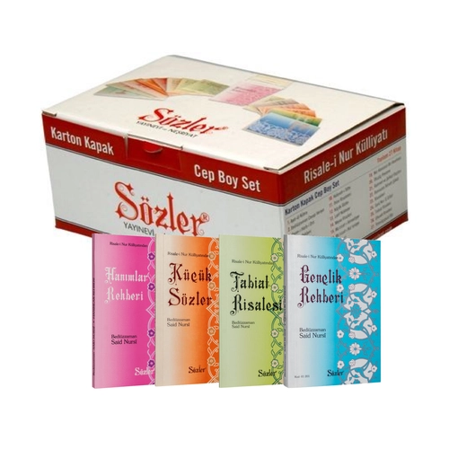 S�zler Ne�riyat Cep Risalei Nur 28 Kitap Kutulu Set
