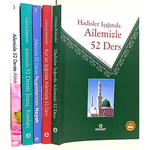 Ailemizle 52 Ders Kitap Seti 5 Kitap Takm Ensar Neriyat