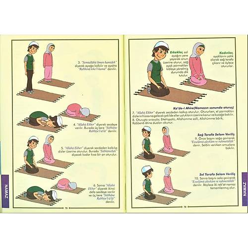 Tecvidli Elifba ve Namaz Hocas Sureler ve Dualar AKTF PAZARLAMA